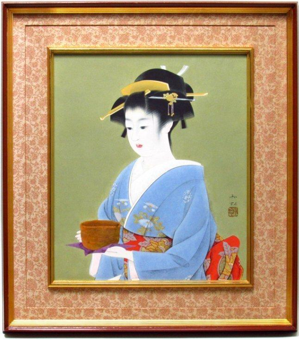 小川雨虹「茶乃湯」