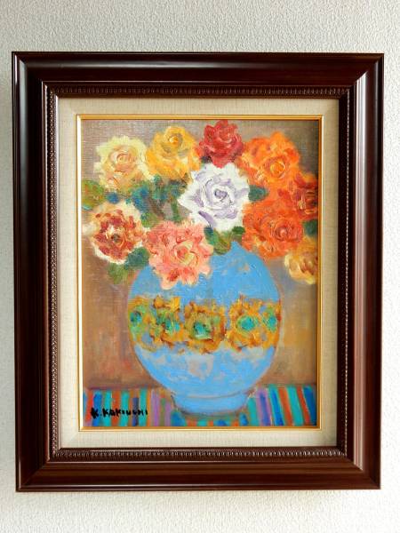 作家不詳 幻の画家 原勝四郎？油彩 板絵 SM 真筆保証 1点物